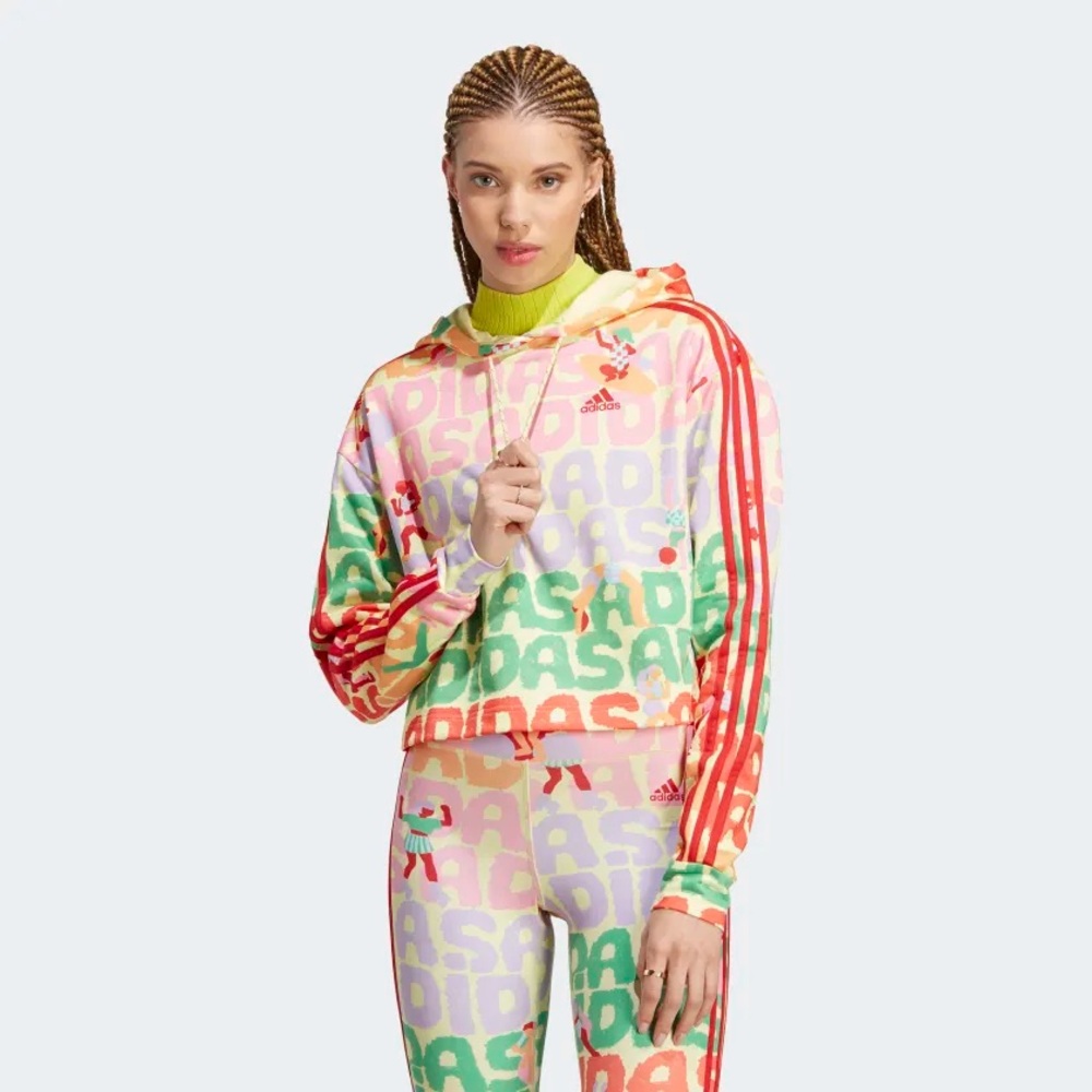 Adidas Farm Hoodie Pearl Citrine